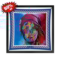 Image 2 of CARRE DE SOIE  ( 30 Ex.)  90cm MARIANNE'S SADNESS