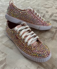 Image 3 of Women Bling Tennis Shoes