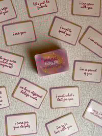 Image 1 of Magic Baggie Messages Love Message Deck