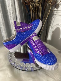 Image 2 of Crystal 2Tone Tennis Shoes