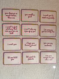 Image 5 of Magic Baggie Messages Love Message Deck