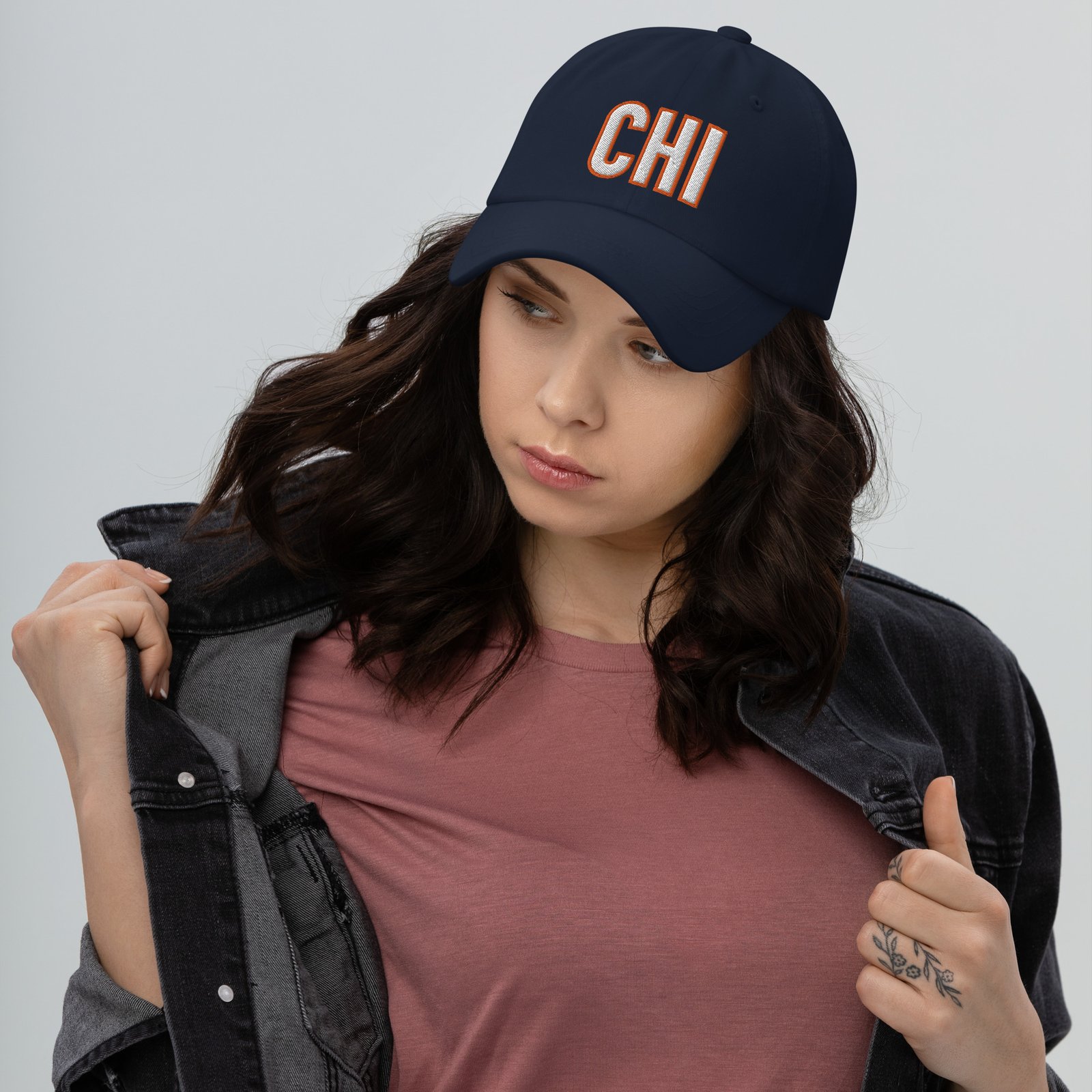 CHI Dad Hat Strap Back Talley Brand Co