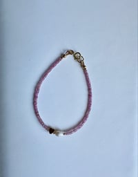 Image 2 of Pink sapphire  bracelet 