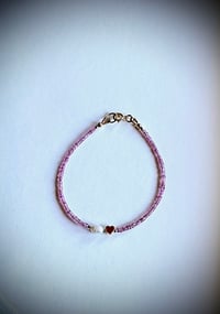 Image 5 of Pink sapphire  bracelet 
