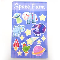 Image of Space Farm Sticker Sheet