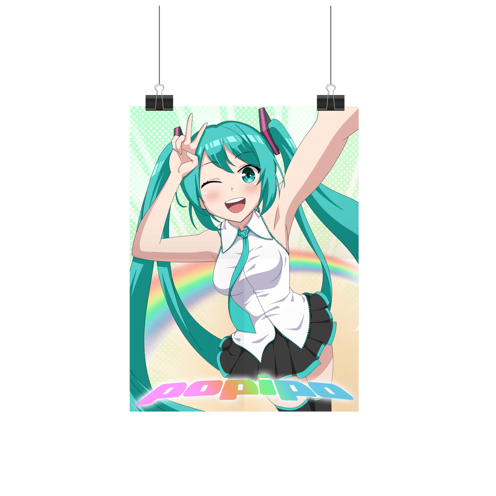 Image of Miku PoPiPo Poster