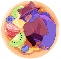 Image 2 of [PREORDER] OneShot Cafe - Niko Pancake Pillowcase (CASE ONLY)