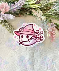 Sakura Ghost Vinyl Sticker
