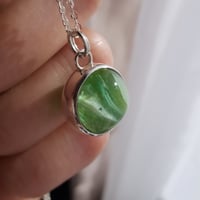 Image 2 of Vintage Whispler Marble Necklace