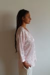 80's Satin Button Up