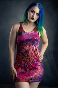 Image 5 of CLEARANCE! S/M Rolling Stones Tie Dye Tank Top/Dress