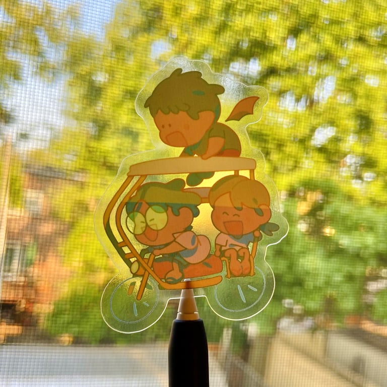 Tricycle Sticker