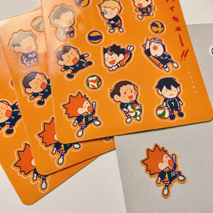 Haikyuu Sticker Sheet