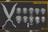 Image 1 of Sun Weskong Sculpts/ accessories. 