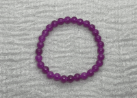 Image 2 of Ruby Quartz Crystal Gemstone Bracelet