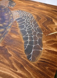 Image 4 of 'Hawksbill Rising' 1/1 Original Painting