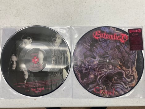 ENTOMBED - CRAWL 12" PIC LP 