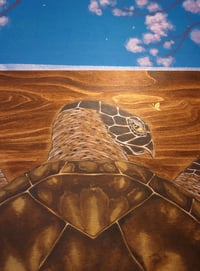 Image 10 of 'Hawksbill Rising' 1/1 Original Painting