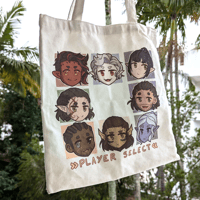 Image 1 of Tote Bag - > Player Select < BG3