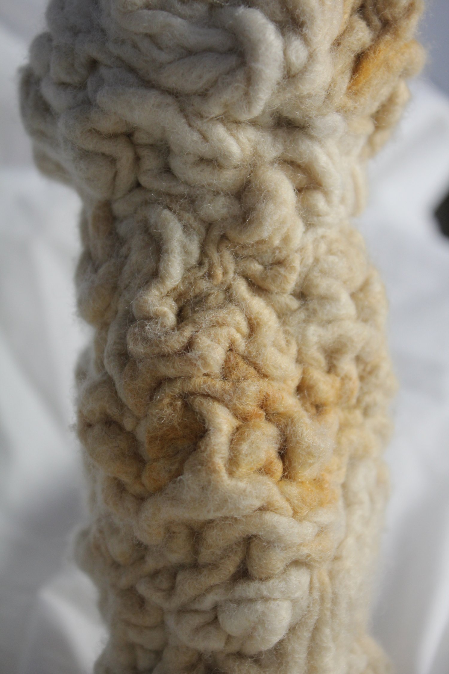 Image of 'in darkness, you continue to find me' felt candleholder 002