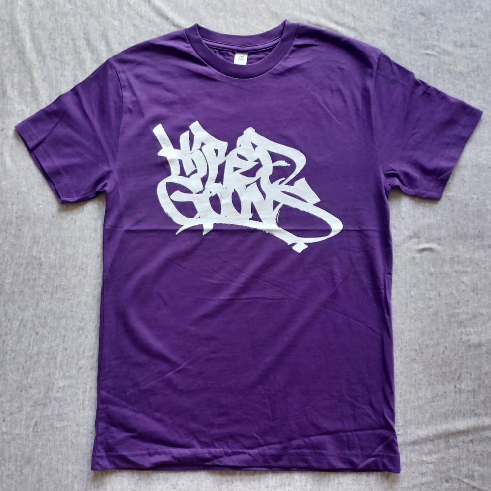 Image of "Hired Goons" Purple Reign O.G. Tag shirt. Limited edition.