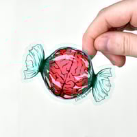 Image 1 of Brain Candy Clear Vinyl Sticker