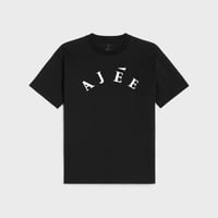 Image 1 of AJÉE T-SHIRT IN BLACK/WHITE