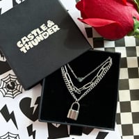 Image 2 of HANNAH - Padlock Necklace