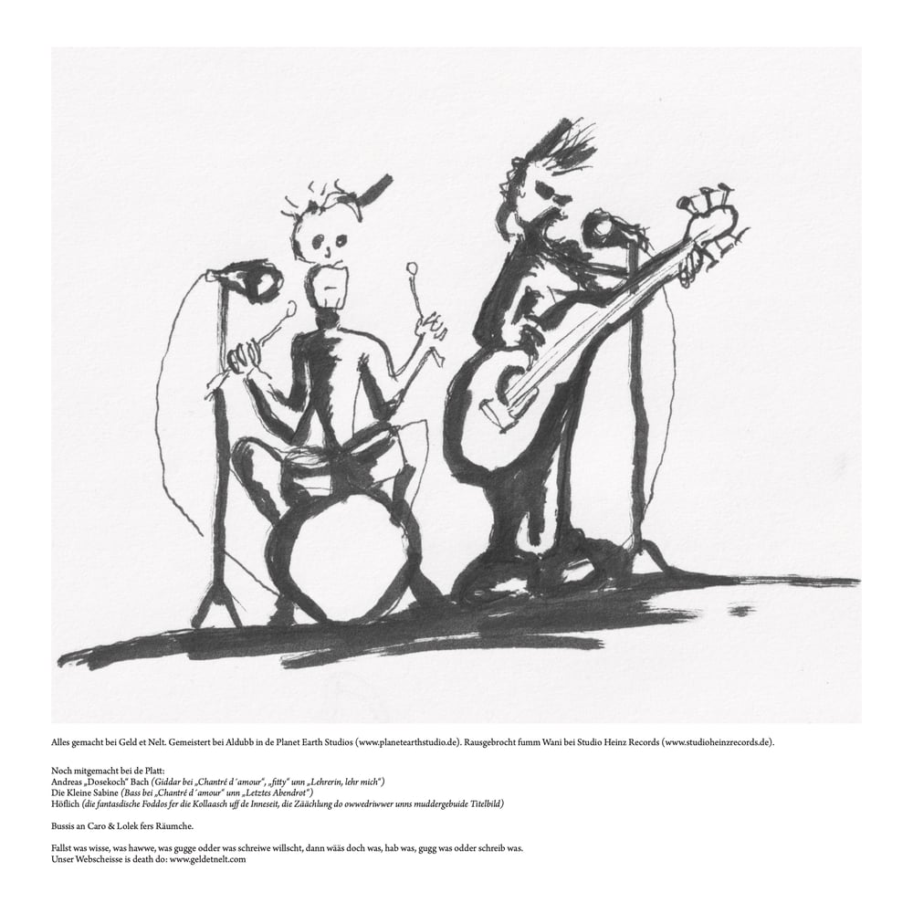 Geld et Nelt – Morgen Gehts Net (LP)