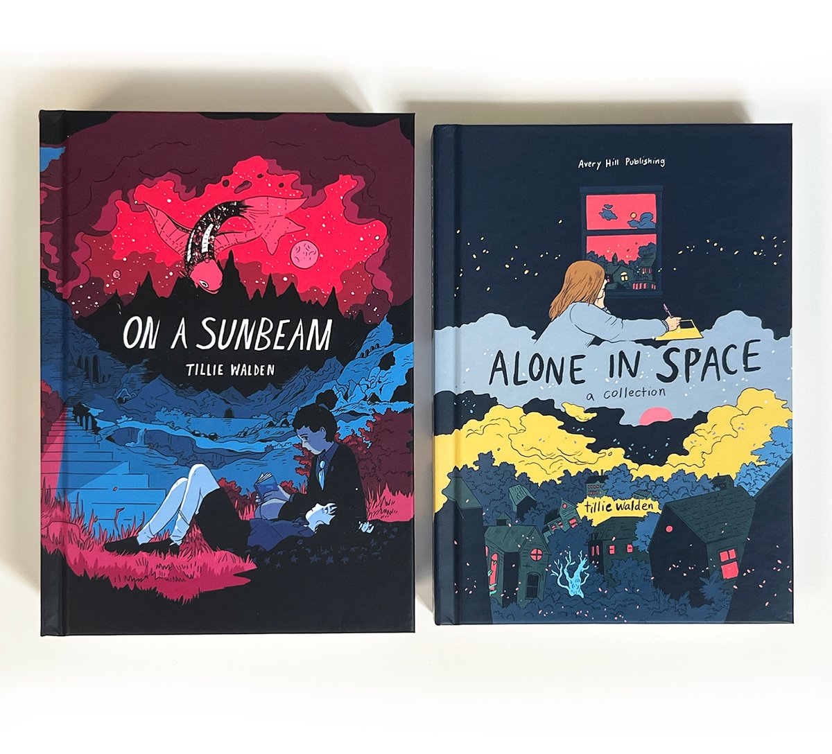 Tillie Walden Hardcover Bundle - Alone in Space + On a Sunbeam 