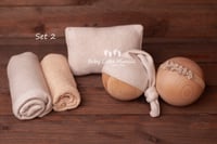 Image 3 of Newborn set beige cloud