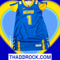 Image 1 of NORTHWESTERN BULLS JERSEY DRESS ROYAL BLUE 