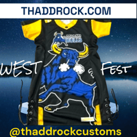 Image 4 of NORTHWESTERN BULLS JERSEY DRESS BLACK 