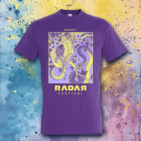 Image 2 of RDR24 BIRD & SNAKE tee purple