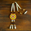 Beaded Medallion Necklace (Prairie)