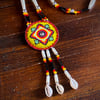 Beaded Medallion Necklace (Prairie)