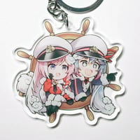 2022 Snow Miku & Luka (Acrylic Keychain)