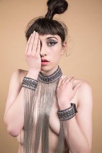 Image 1 of Connected Collar & Cuff Set