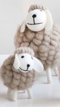 Image 2 of Wool Felt Sheep Sand