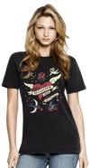 Bella '24 Adult  "Love Tattoo" T-shirt (Black)