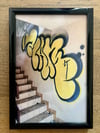 Mini throw-up jaune