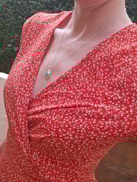 Image 7 of Sterling Silver & Peruvian Amazonite Gemstone Necklace 