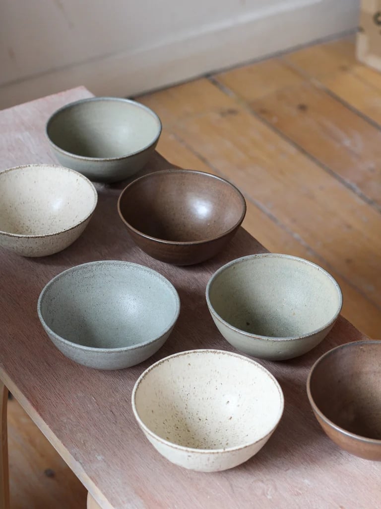 Image of snack bowl in textured tamba