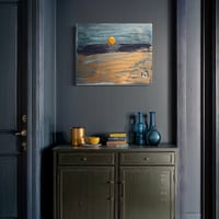 Image 1 of Kintsugi inspired Abstract Seascape 