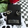 GAIL - Flower Huggie Hoops