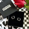 ZARA - Spike Huggie Hoops