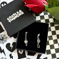 Image 2 of LUCY - Padlock Stud Earrings