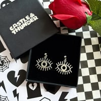 Image 2 of SALLY - Eye Stud Earrings