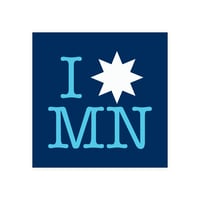Image 1 of I 🌟 MN Sticker (3 styles)