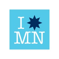 Image 2 of I 🌟 MN Sticker (3 styles)
